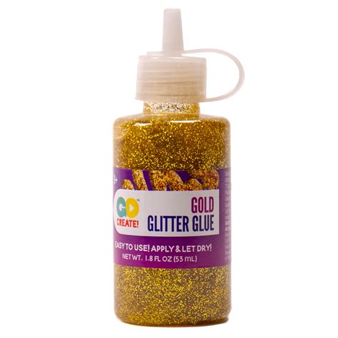 permanent glitter glue